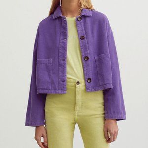Paloma Wool Purple Spa Jacket Size Small